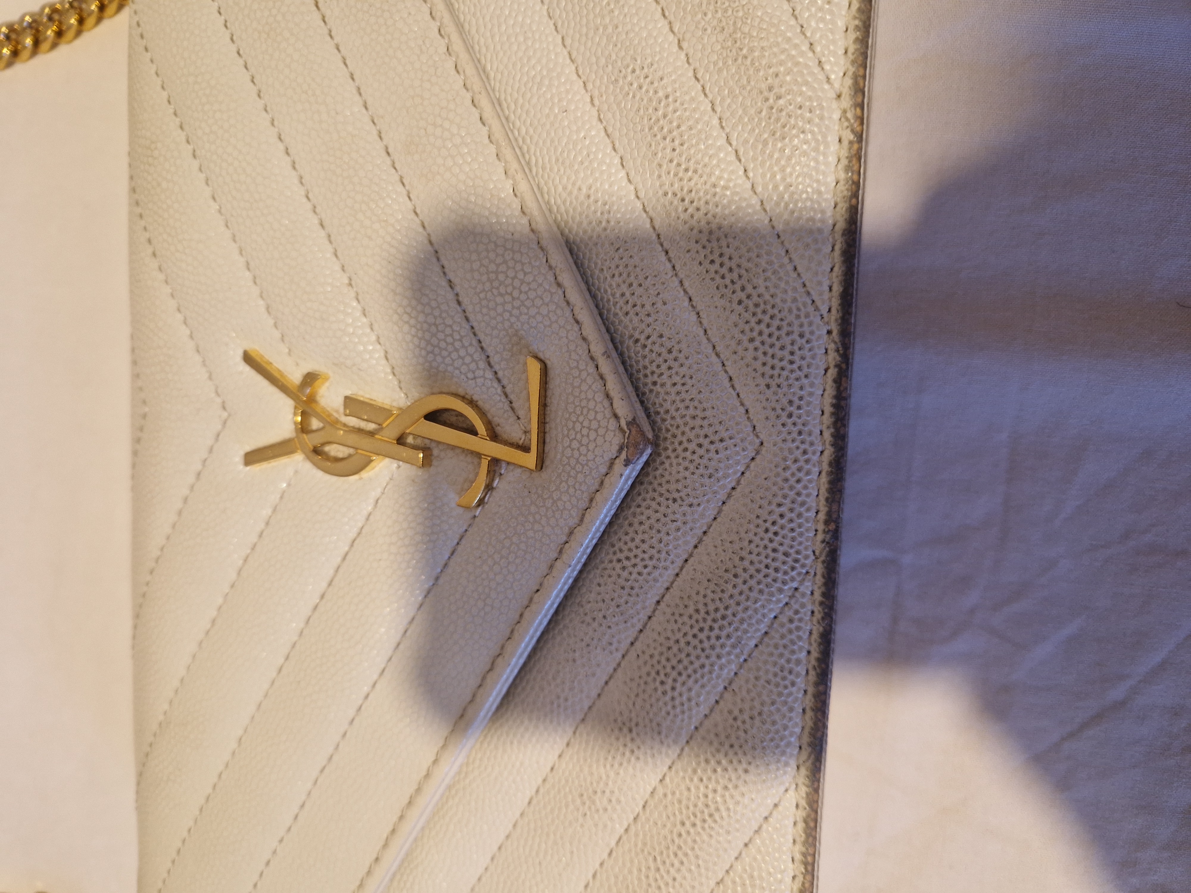 Sac Yves Saint Laurent Monogram Wallet on Chain - miniature 4