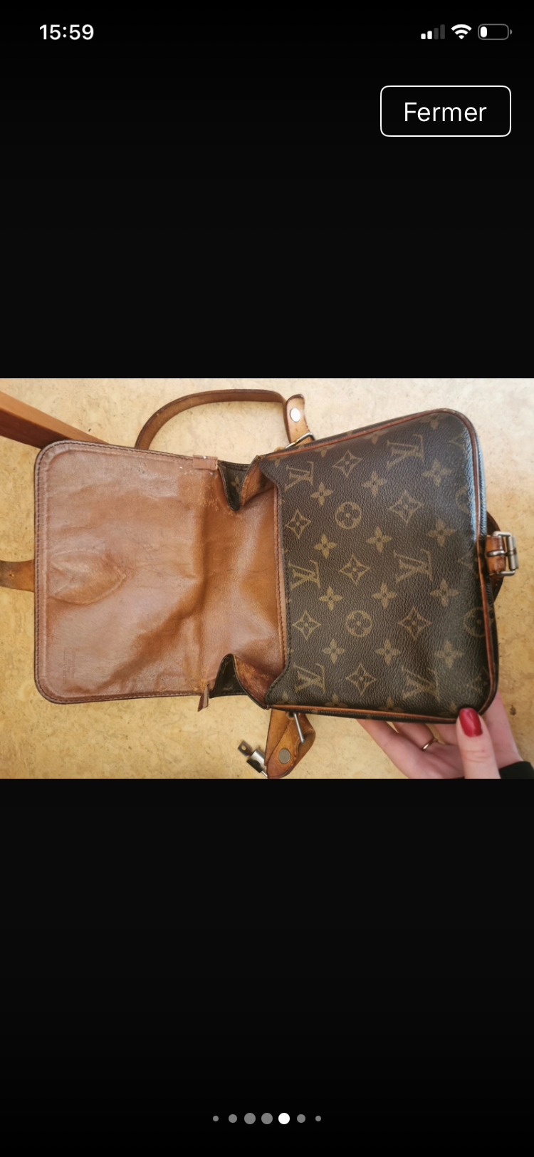 Sac Louis Vuitton Sac Reporter - miniature 2