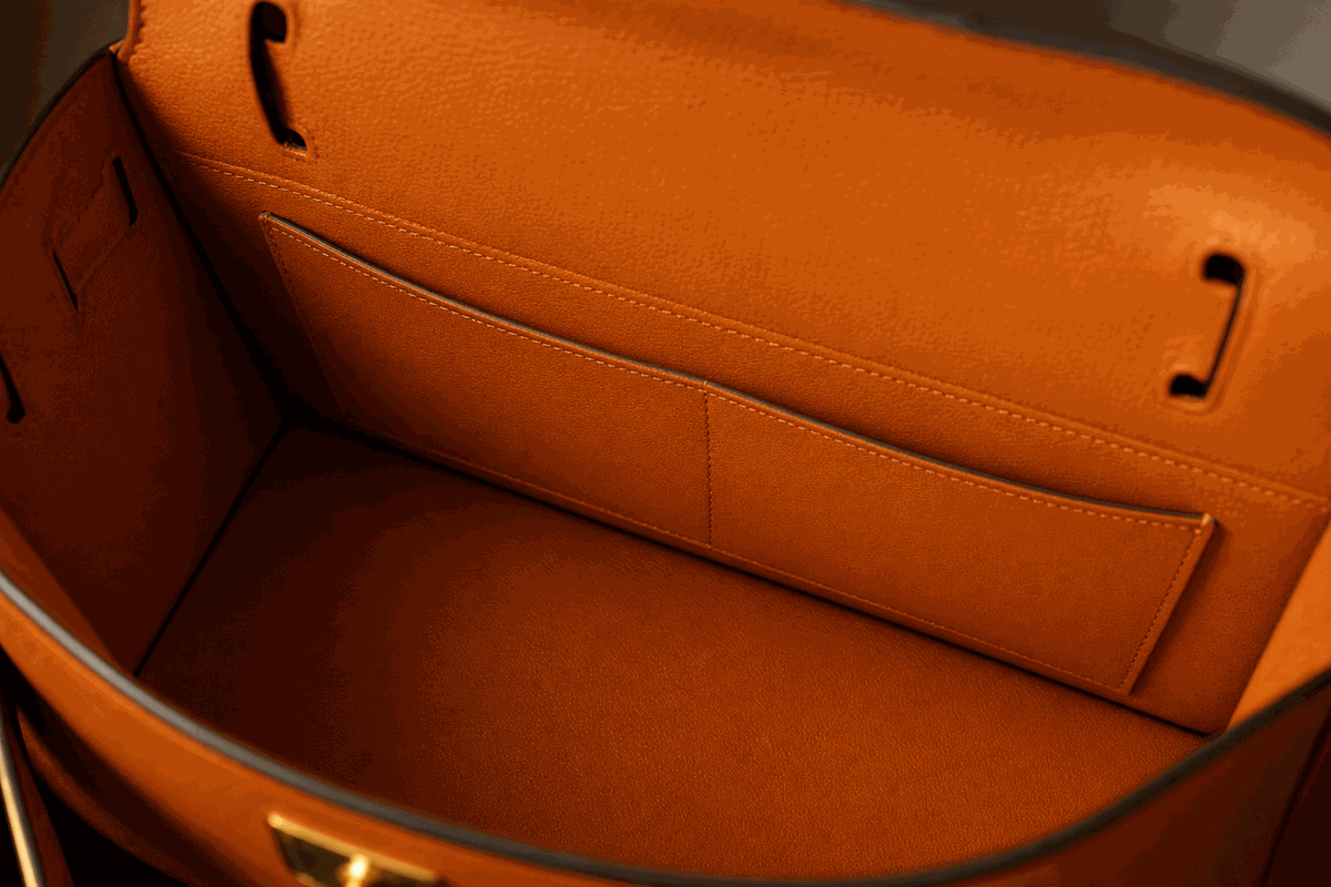 Entretien Kelly Hermès — Doublure chèvre Mysore