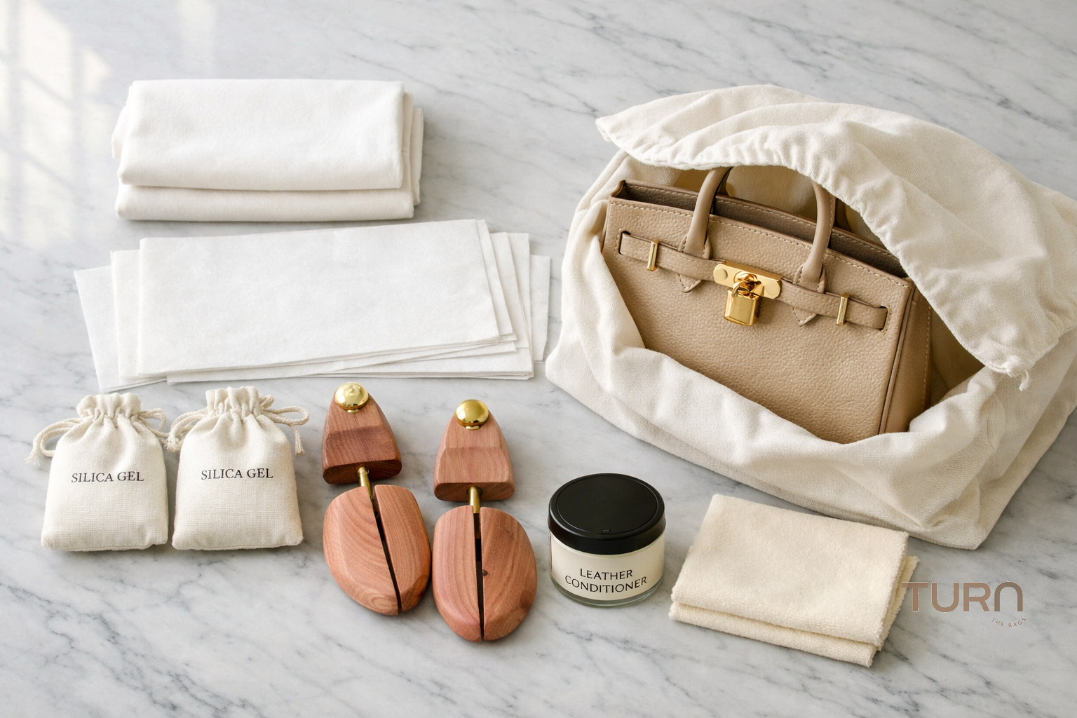 Kit Conservation Stockage Sacs Luxe | Turn The Bags