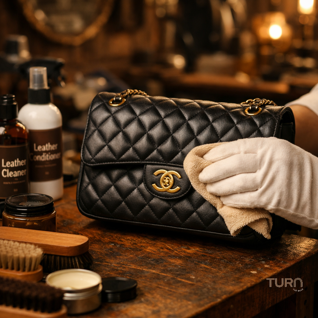 Nettoyage Sac Chanel Matelasse Atelier Paris | Turn The Bags