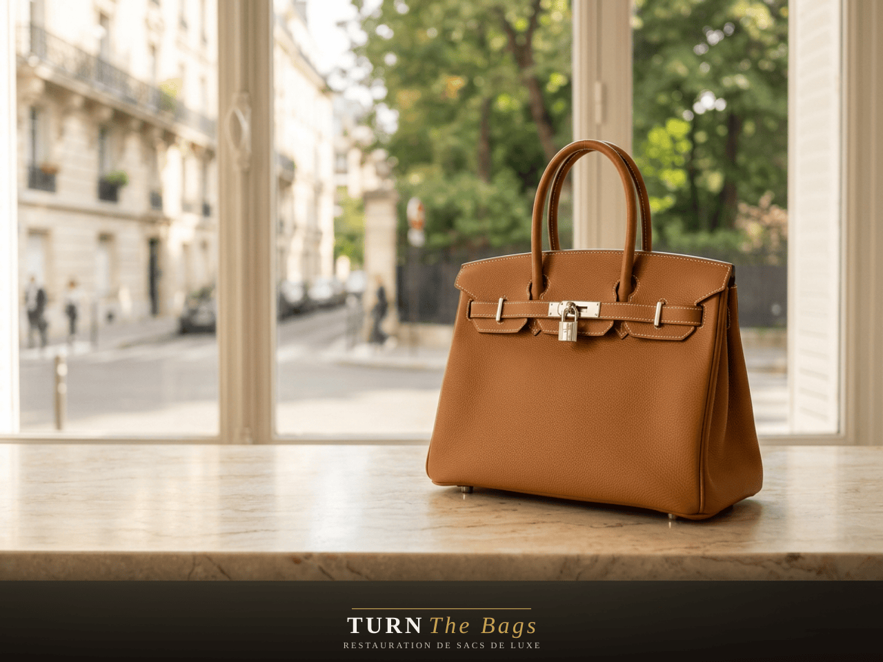 Sac Hermès restauré à Saint-Mandé
