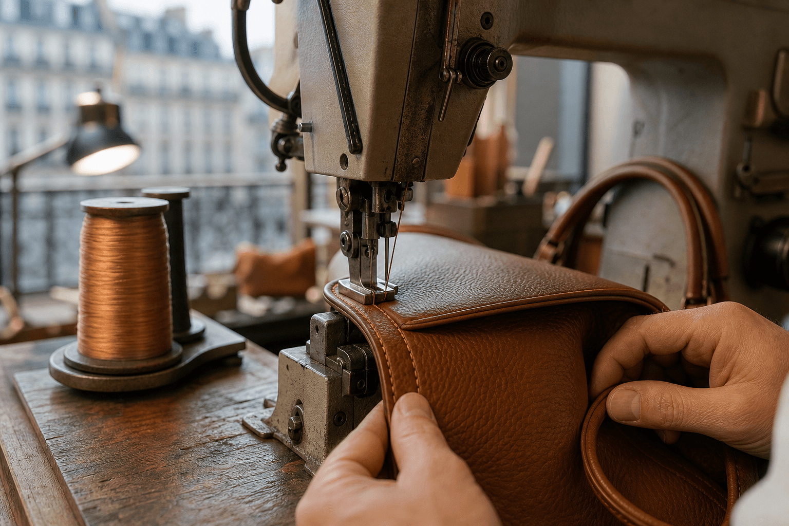 Réparation sac Dior Lady Dior Paris — hero atelier Turn The Bags