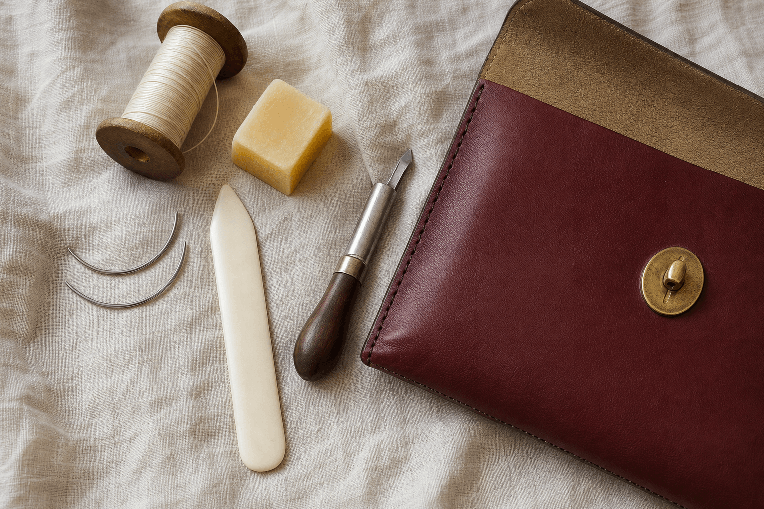 Réparation sac Loewe Gate Paris — hero atelier Turn The Bags