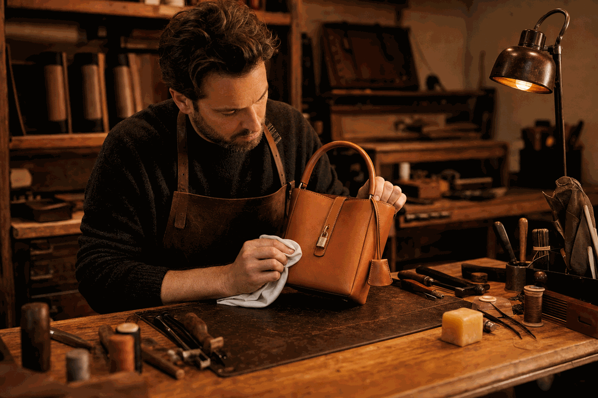 Réparation sac Hermès Picotin Paris atelier